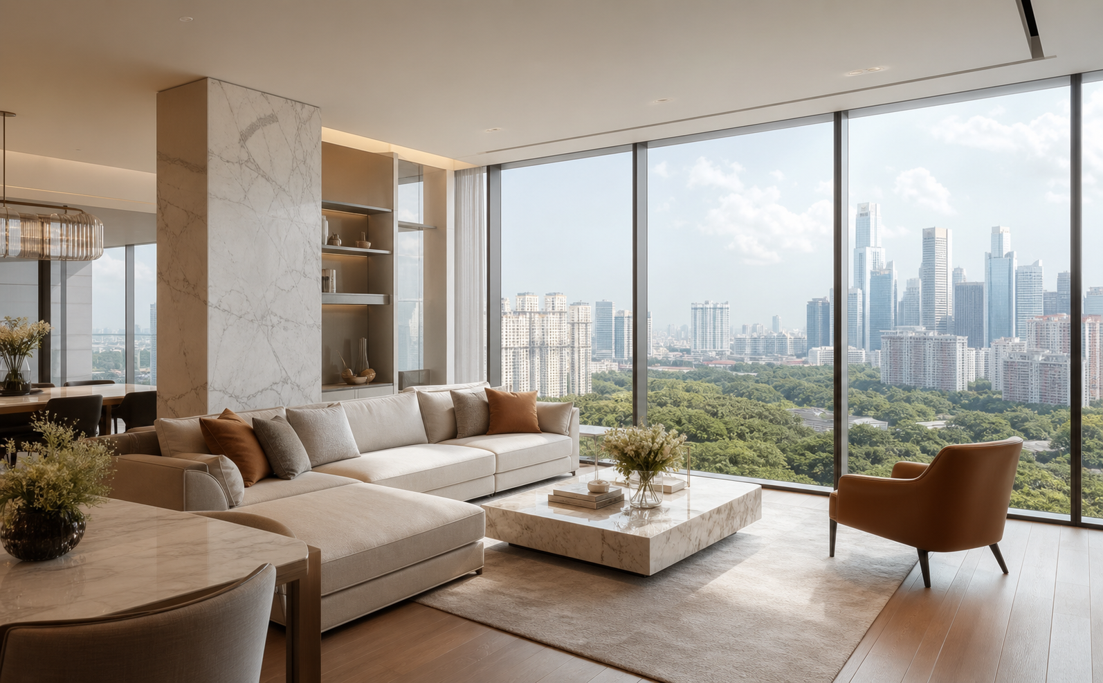 Luxury real estate apartment
